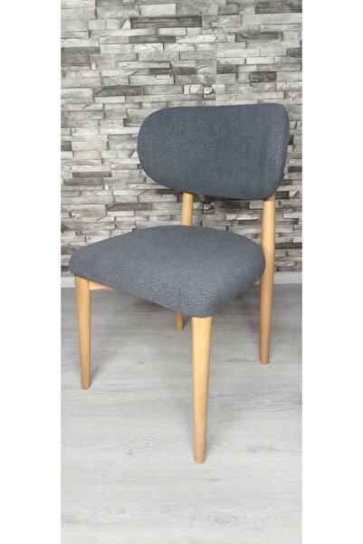 UzHome BOHEM YENİ MODEL SANDALYE KILIFI COCO KUMAŞ ANTRASİT RENGİ