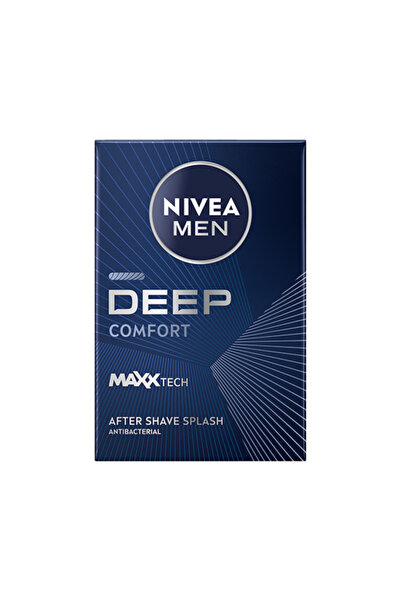 NIVEA Men Deep Gift Set: After-Shave Lotion 100 ml + Shower Gel 250 ml + Deodorant Stick 50 ml