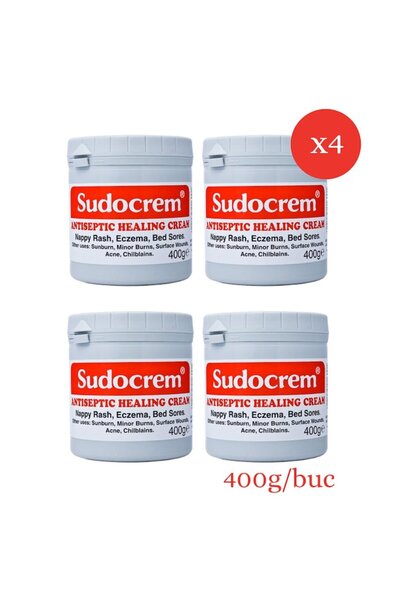 Sudocrem Antiseptic Cream Pack, 4 x 400 g