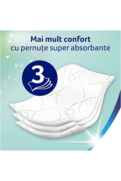 Zewa Deluxe Camomile Comfort Toilet Paper Pack, 3-ply, 2 x 20 rolls