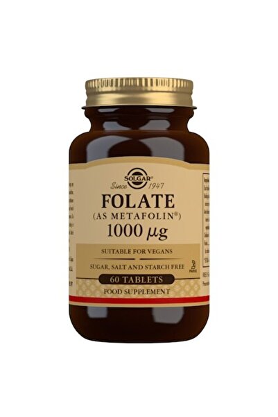 Solgar Folate 1000μg - 60 tablets