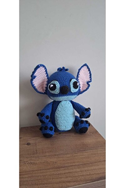 Tiny Amigurumi Stitch El Yapımı Örgü Oyuncak