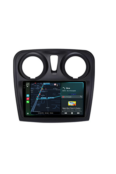 NavStore Dedicated Navigation Dacia Logan/Sandero (2012-2020), 2K, 8Gb Ram, 256Gb Storage, Carplay