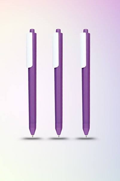 EGESTA 3 Adet Jel Mavi Mürekkepli Tükenmez Kalem Set – Akıcı Yazım, Şık Tasar...