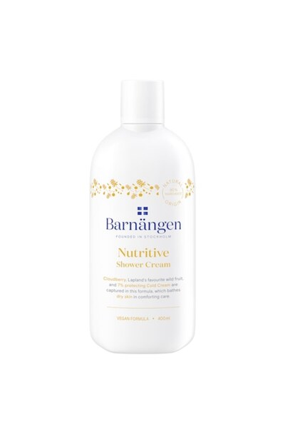 Barnangen Cremă de duș nutritivă pentru ten uscat, 400 ml
