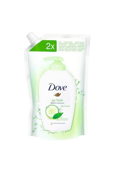 Dove liquid soap refill Fresh Touch, 500 ml