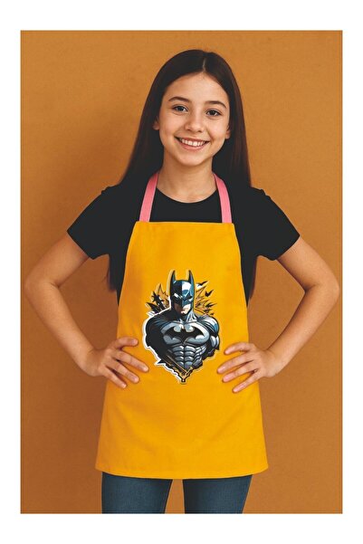 ÖNLÜK SEPETİ Children's Kitchen Apron Activity Apron 4-12 Years Old Activity Apron