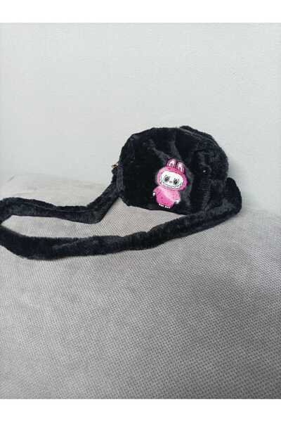 JHTshop Labubu Hanging Plush Bag, School Creest Bag