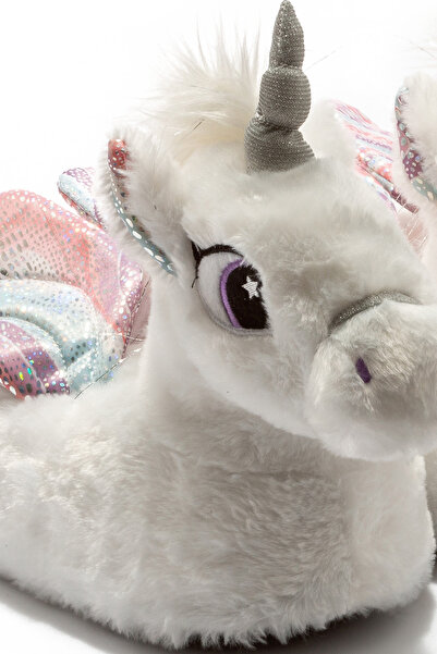 Twigy Lea Children's Animal Slippers White 34/39