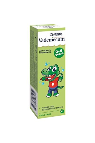 Vademecum Pastă de dinți Junior, aromă de măr, 0-6 ani, 50 ml