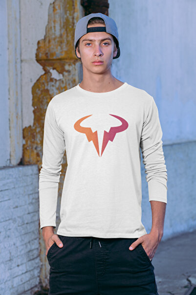 FNBX Rafael Nadal Long Sleeve White T-Shirt