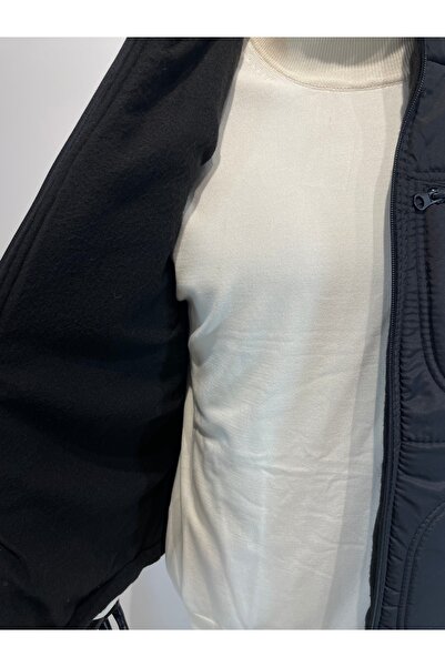 Sadık Collection Men's Cold Wind and Waterproof Classic Oversized Vest with Fleece Inside 0111