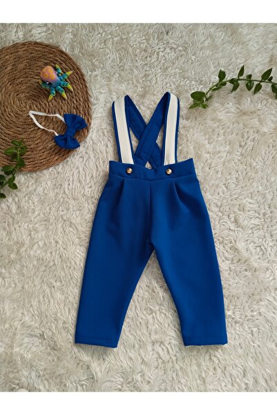 AgTasarım Mavi Doğum günü Konsept Salopet papyon takım