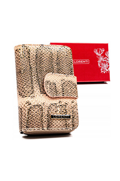 Other Women's leather wallet with RFID Protect system, snap closure - Lorenti