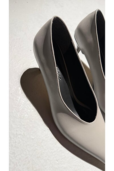 Eataly Shoes Gray Basic Low Heel Women's Shoes