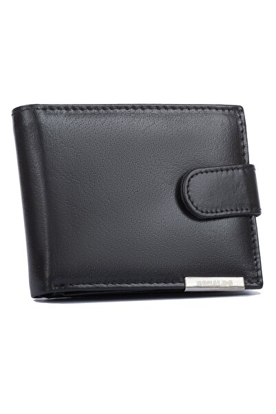 Other Portofel din piele pentru bărbați RM-05L-BCF-BP-9540 Negru