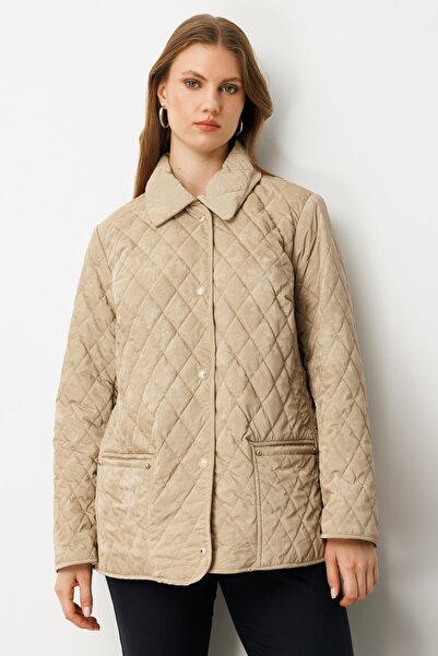 Ekol معطف مبطن مع جيوب-6803