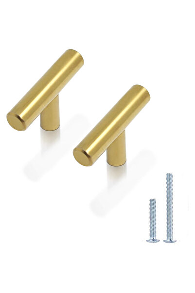 Probrico Set 20 Manere Moderne pentru Mobila, pentru Dulapuri, Dressing si Usi, Otel Inoxidabil, 50 mm