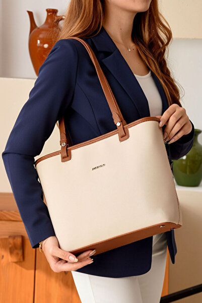 Just Polo Women's 4 Compartment Polo Lacoste Leather Shoulder & Handbag 6049