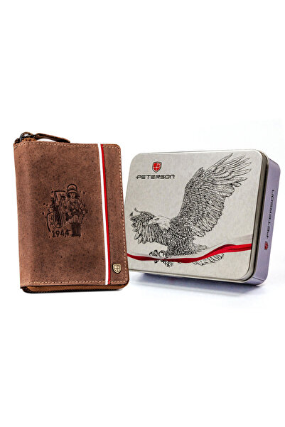 Other Roomy men's leather wallet with RFID system - Peterson