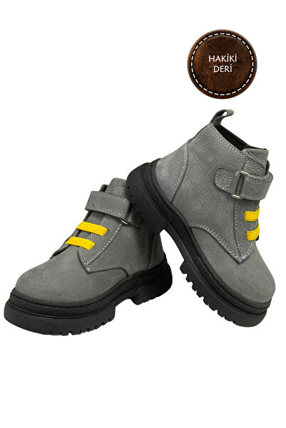 şenler bebe world kids Erkek Çocuk-Bebek Bot Hakiki Deri Ortopedik Taban Şık Rahat