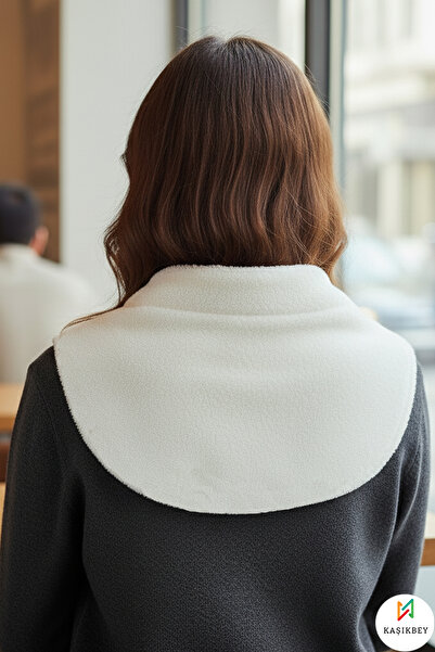 Leiste Women's Plush Bolero Shoulder Shawl Etol Neck Collar Welsoft Plush Winter Shoulder Shawl Neck Collar