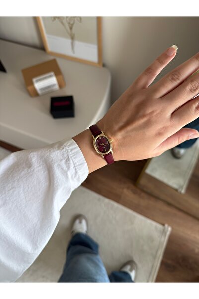 RoseandRoses Pabel Minimal Leather Strap Women's Wristwatch