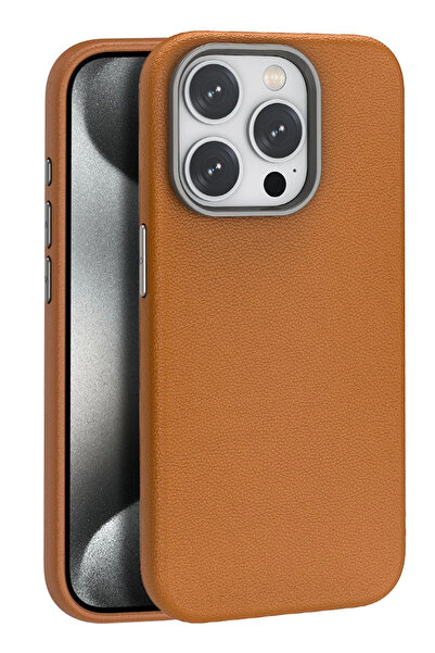 Joko Lvsqvr iPhone 15 Pro Max Case Wonder Leather Magsafe Cover (232141) - Brown