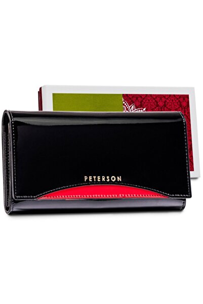 Other Large women's leather wallet with RFID coin purse - Peterson