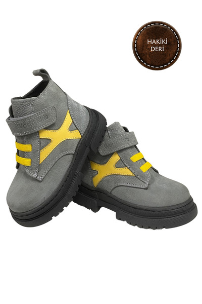 şenler bebe world kids Erkek Çocuk-Bebek Bot Hakiki Deri Ortopedik Taban Şık Rahat