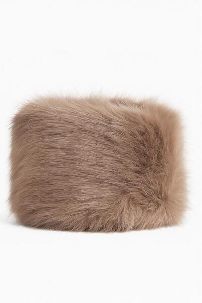 Melissa Boutique Women's Mink Plush Fur Kalpak Hat