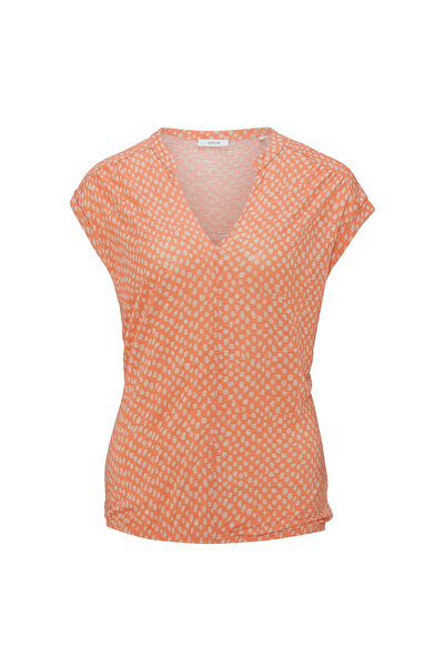 OPUS V-Kragen T-Shirt für Damen