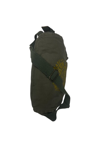 Old Cotton Vintage Salaş Kaliteli Unisex Günlük Gezi Kamp Okul Postacı Omuz Ç...