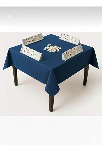 Güllü Ahşap Wooden Box - Plastic Okey Set