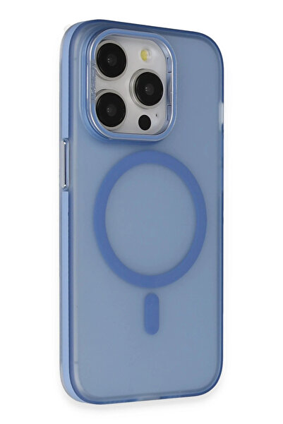 Joko Lvsqvr iPhone 14 Pro Max Frost Stand Magsafe Cover - (232132) Sierra Blue