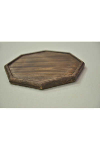 fam wood art 2-Piece Natural Wooden Trivet, Small Presentation Tray, Trivet, Bathroom Organizer-Accessory Organizer 20 X 20 cm