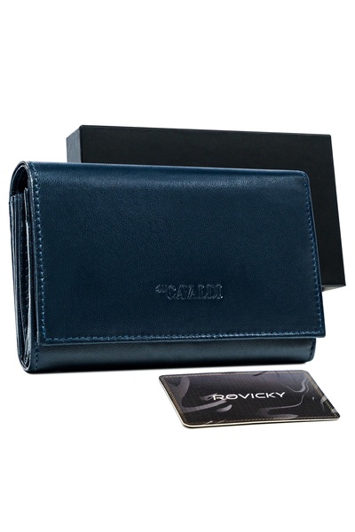 Other Portofel din piele pentru femei RD-22-GCL-0894 Bleumarin