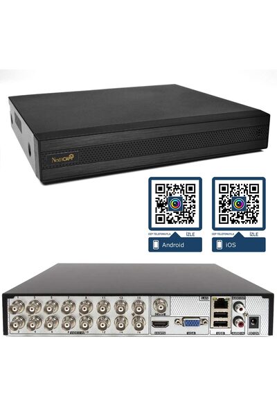 YE-HD16750 Ahd Dvr Kayıt Cihazı 16 Kanal 5mp Hibrit