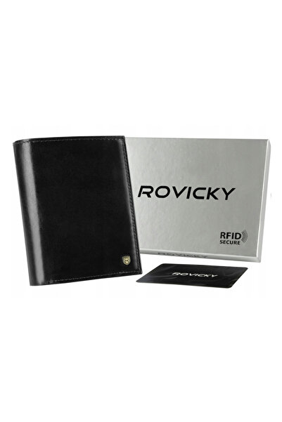 Other Portofel din piele pentru bărbați Rovicky RFID cu cutie cadou