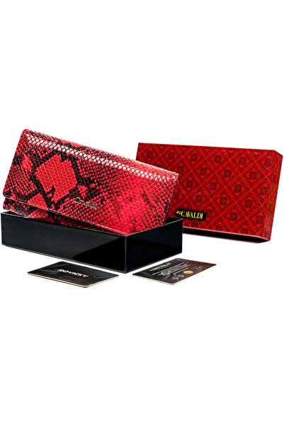 Other Portofel de damă din piele+PU PX28-DNH-2493 Roșu