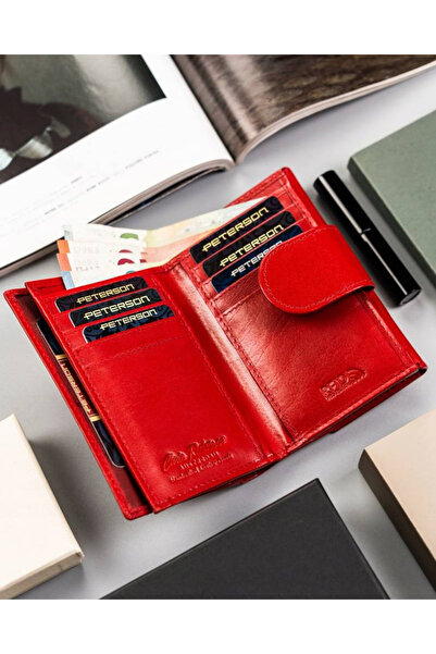 Other Women's Leather Medium Wallet with Snap Closure - Peterson