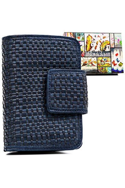 Other Women's leather wallet with snap closure - Rovicky