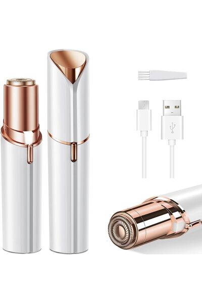 Hope Facial Hair Removal Electric Face Razor for Women, USB Rechargeable