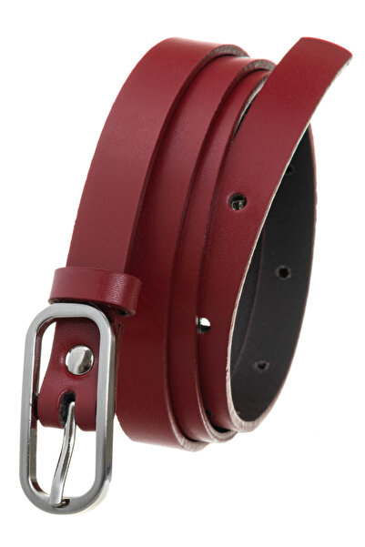 Other Curea clasică pentru femei cu cataramă metalică argintie