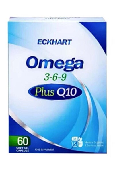 Eckhart Omega 3-6-9 Plus Q10, 60 Capsules