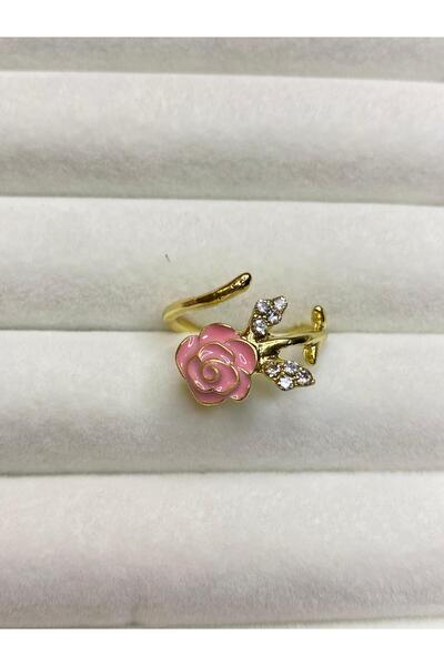 ATALYA ACCESSORY سلسلة خواتم نسائية مزهرة من Pinterest - حجم قابل للتعديل - هدية للأصدقاء المقربين