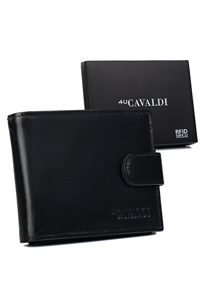 Other Portofel din piele pentru bărbați 0002L-P-BS-RFID-9327 Negru