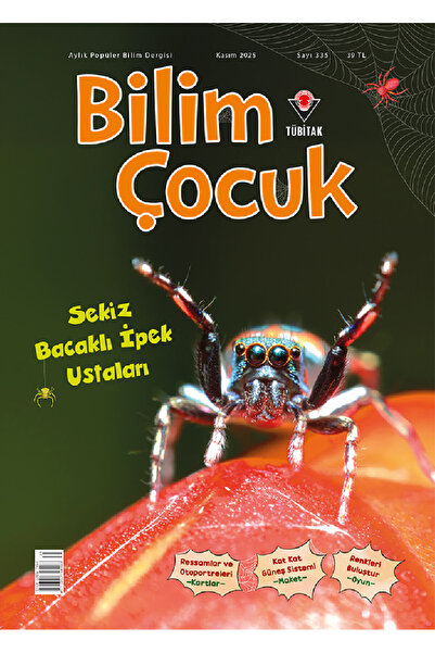 Tübitak Yayınları Bilim Çocuk Dergi Kasım 2025 (7-12 yaş)
