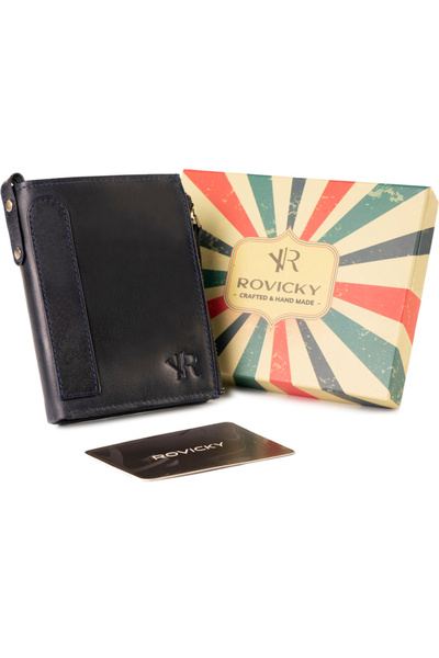 Other Large retro wallet with two coin pockets - Rovicky