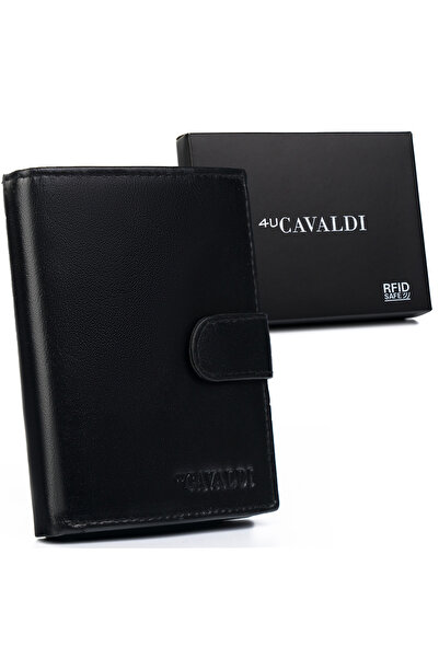 Other Portofel din piele pentru bărbați 0001L-P-BS-RFID-9303 Negru